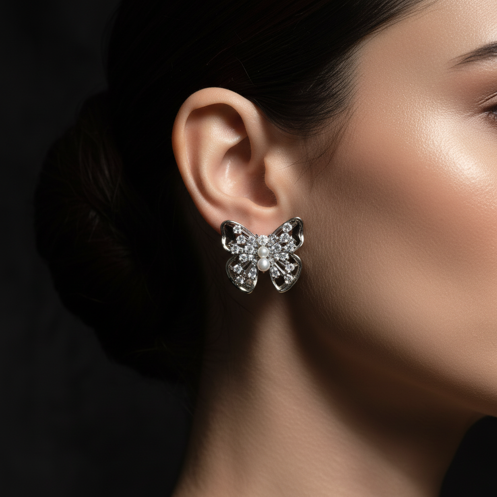 Korean Gold/Silver Stud Earring
