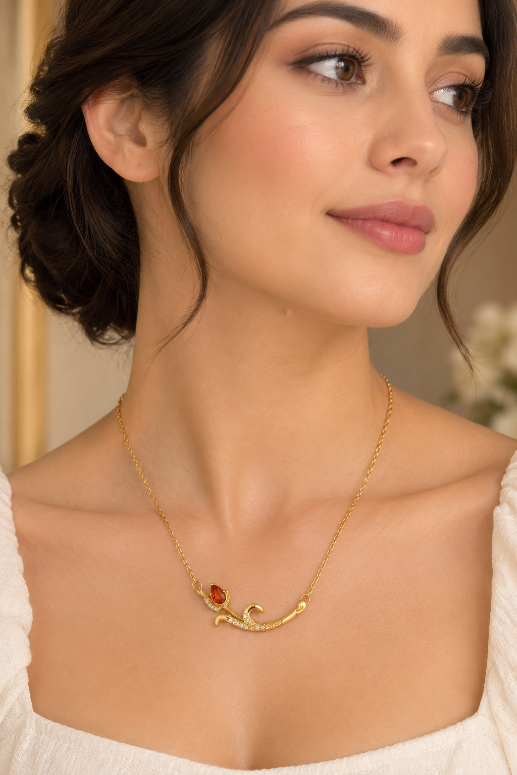 Stainless Steel  Necklace ( pack of 3 )