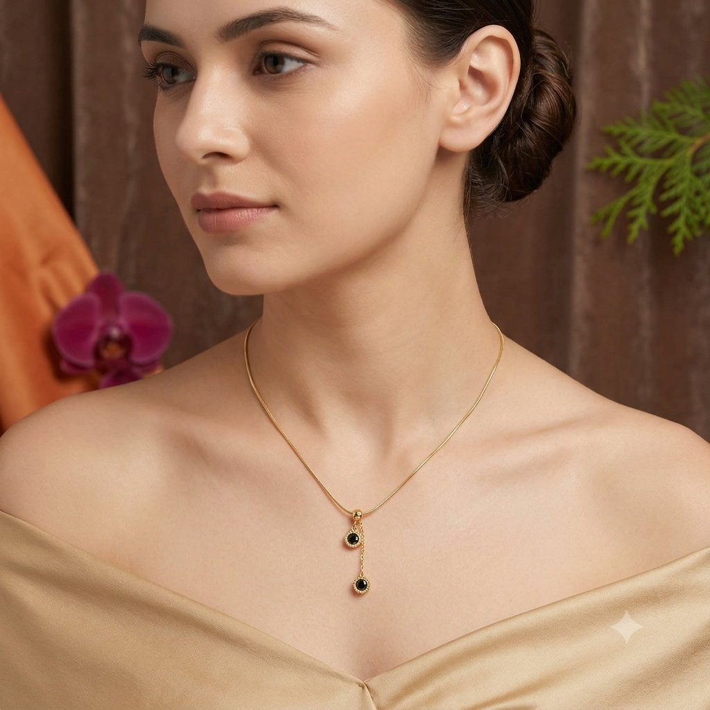 Stainless Steel  Necklace (Pack of 3)