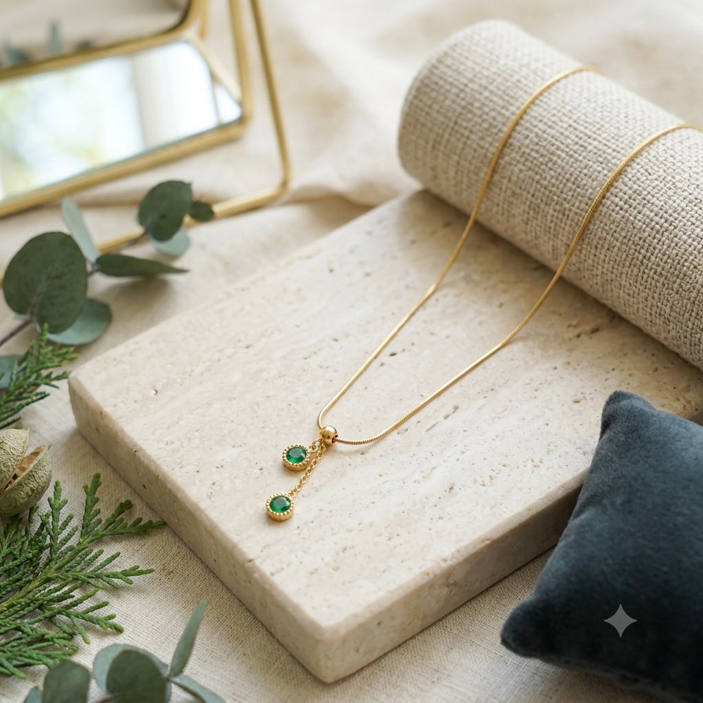 Stainless Steel  Necklace (Pack of 3)