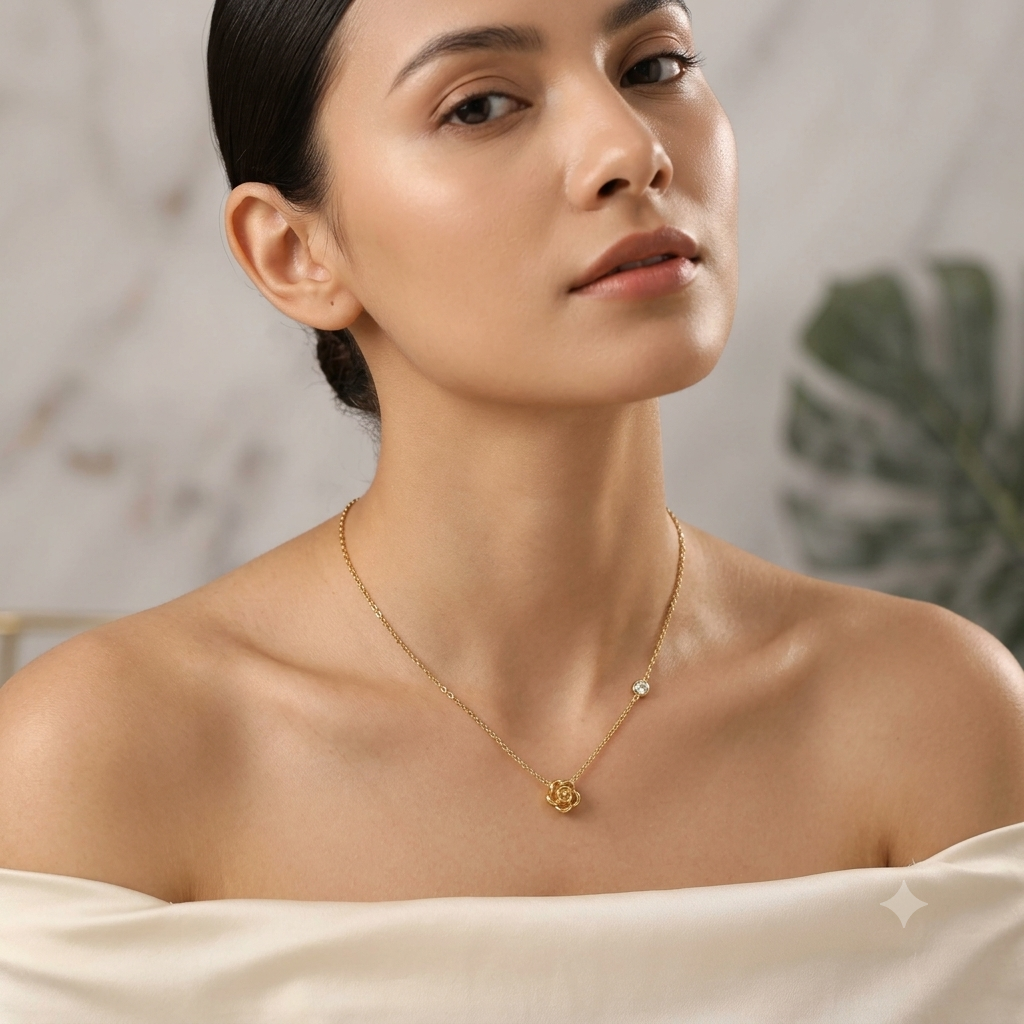Stainless Steel  Necklace (Pack of 3)