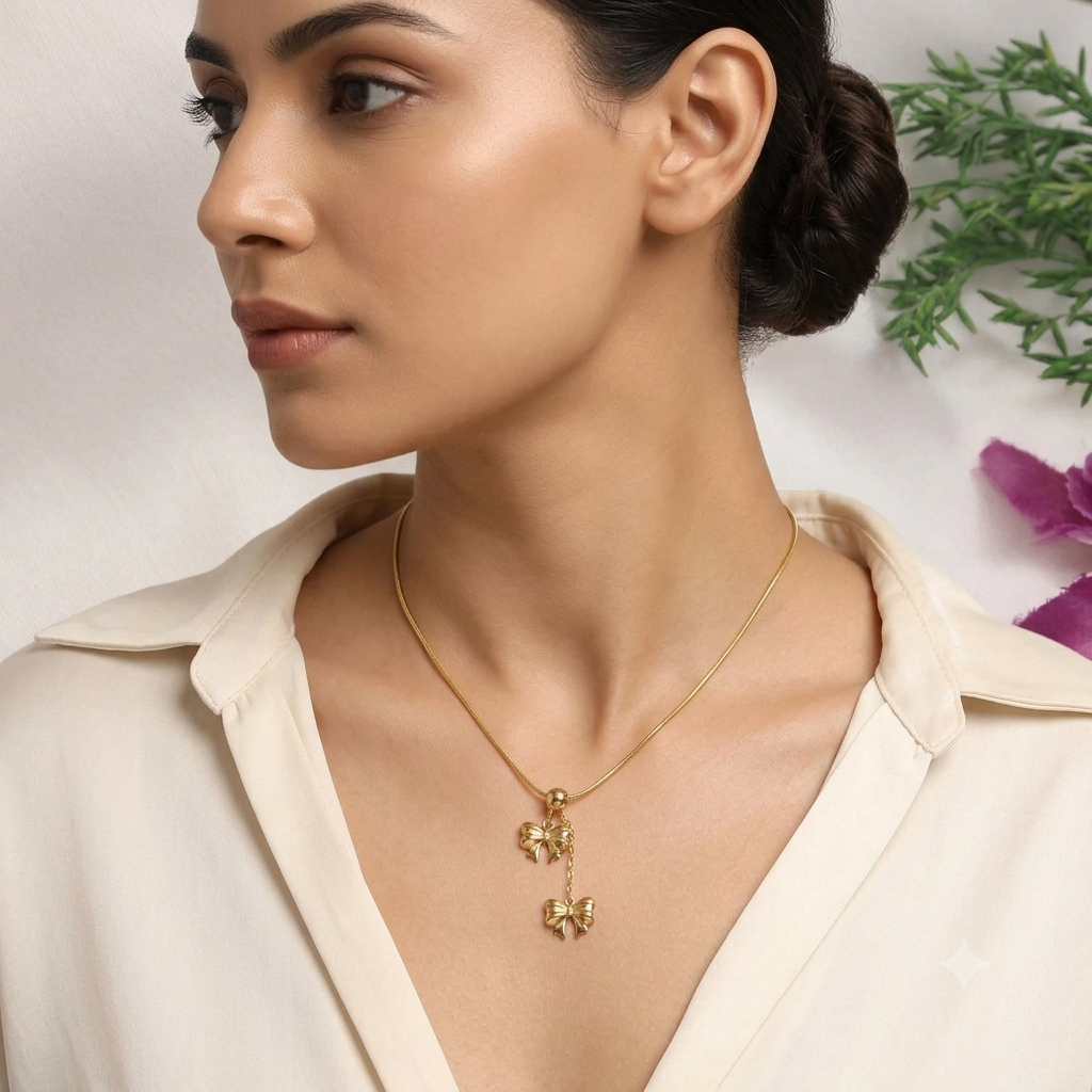 Stainless Steel  Necklace (Pack of 3)