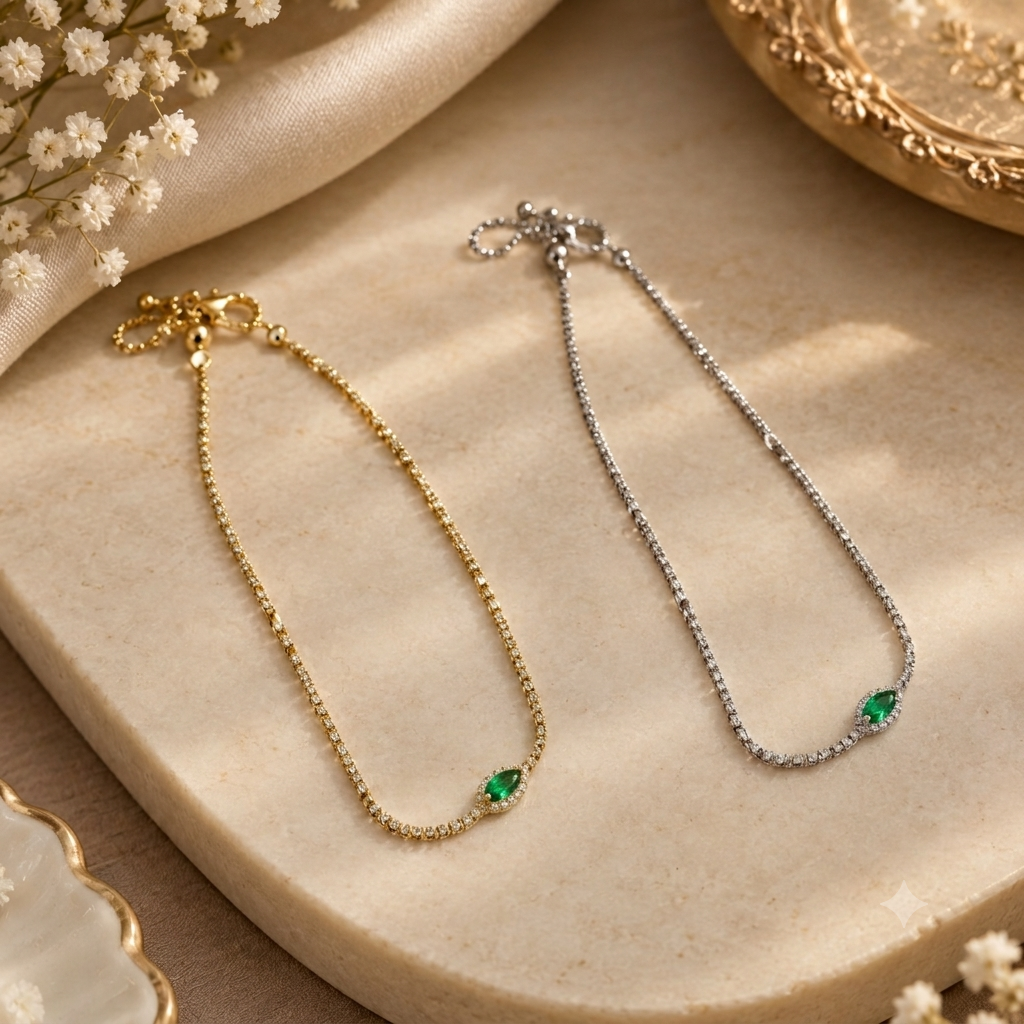 Korean Gold/Silver Plated Adjustable Bracelet