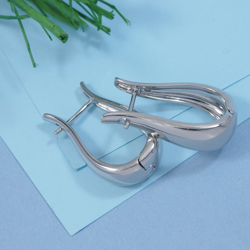 U shape Hoops Earring