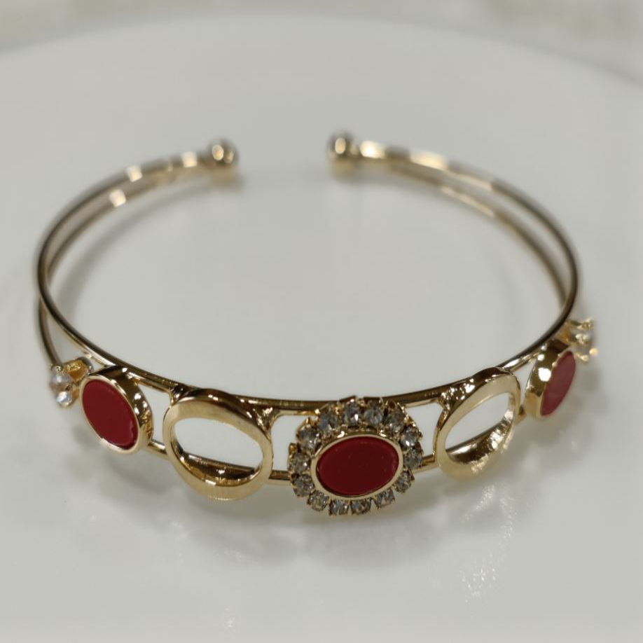 Silver/Gold/Rose Gold Plated designed  Fancy kada