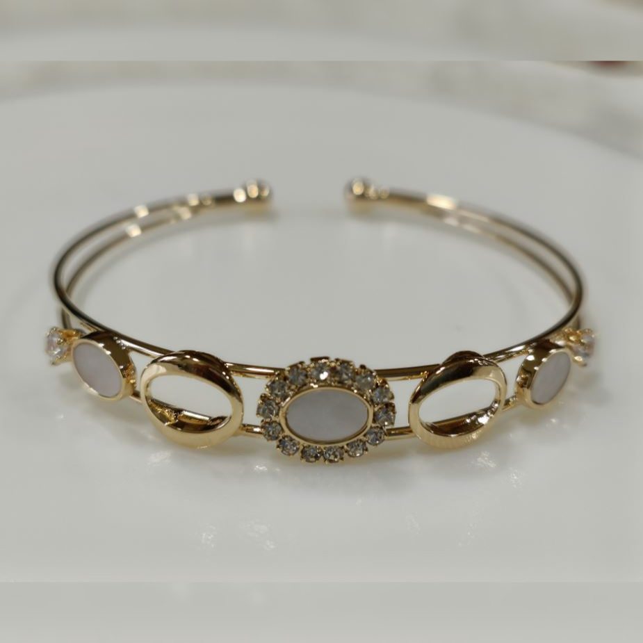 Silver/Gold/Rose Gold Plated designed  Fancy kada