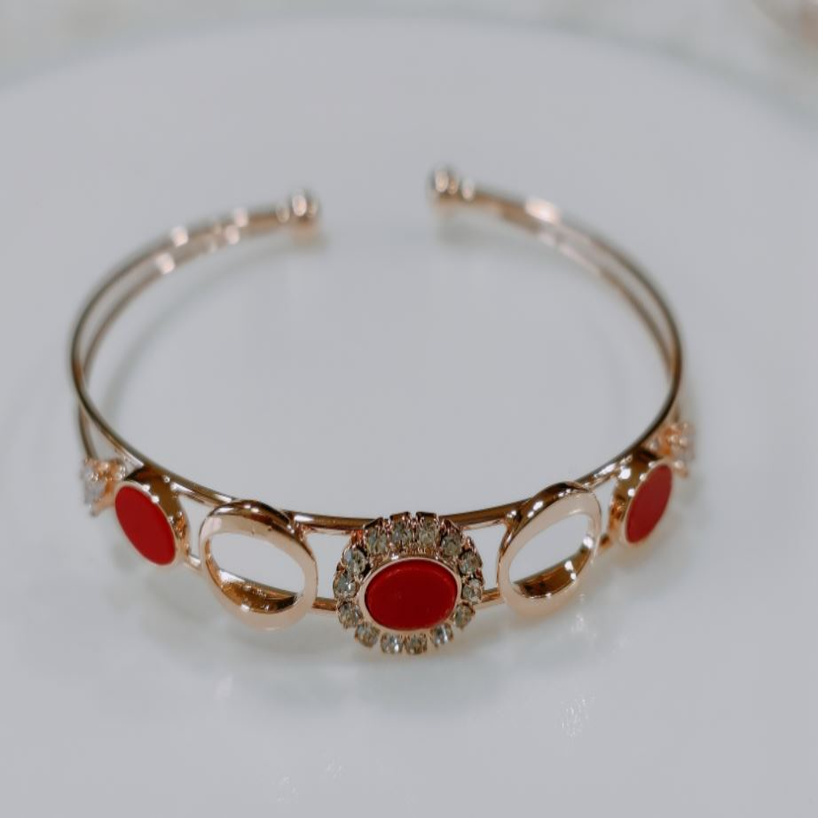 Silver/Gold/Rose Gold Plated designed  Fancy kada