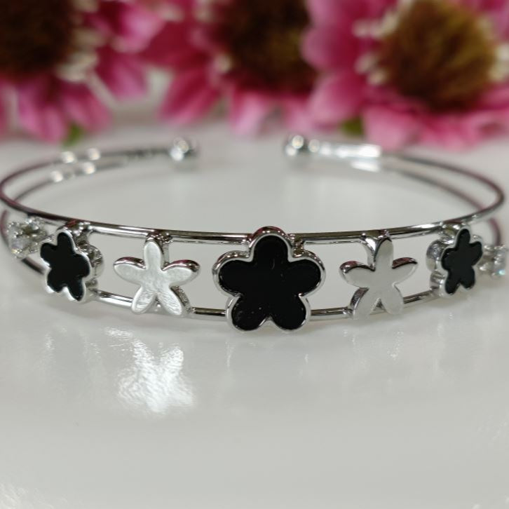 Silver/Gold/Rose Gold Plated Fancy kada