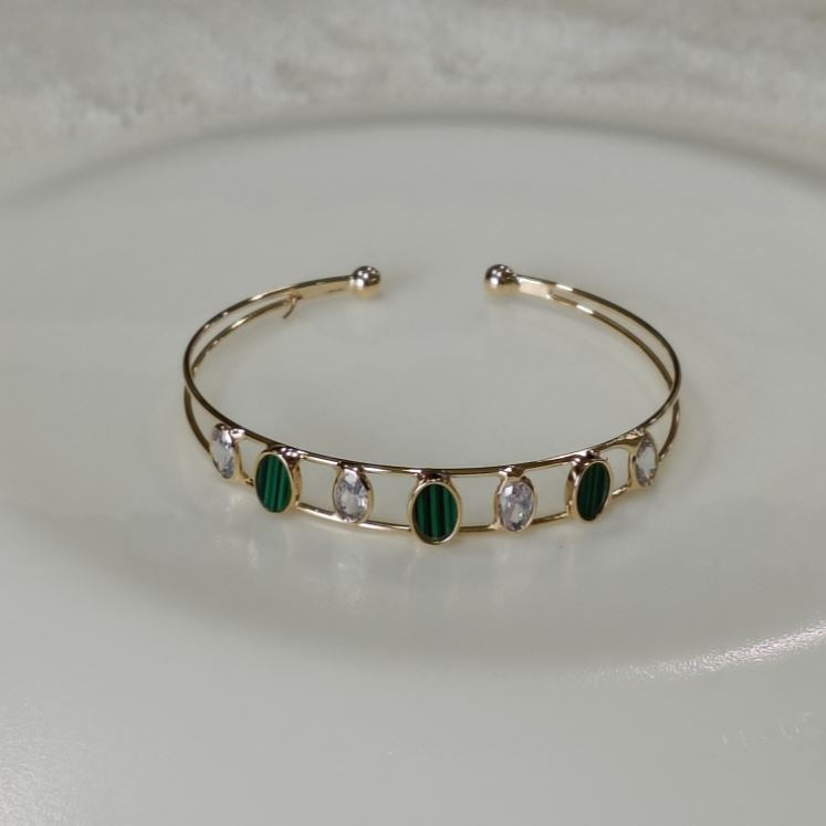 Silver/Gold/Rose Gold Plated Fancy kada