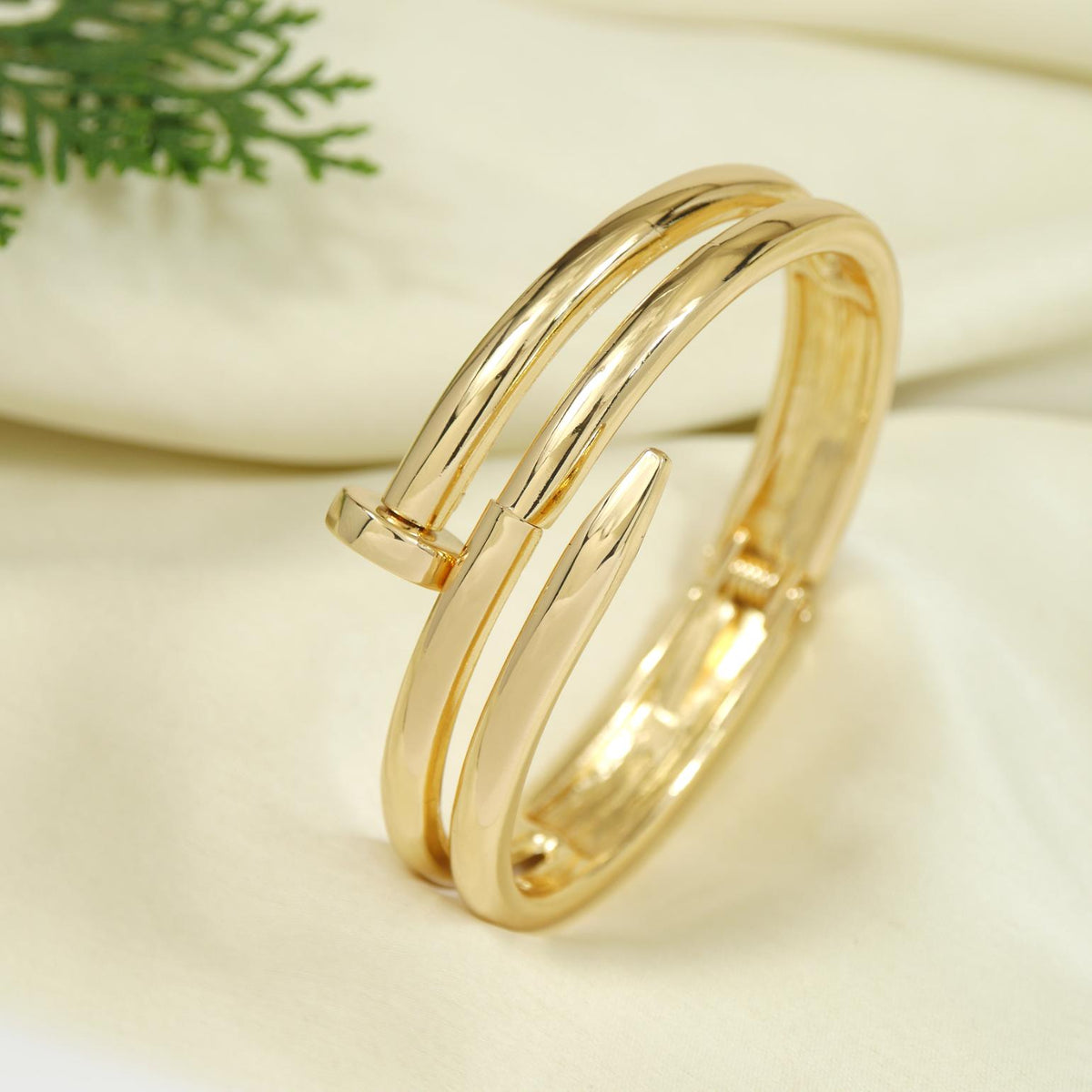 Nail Shaped Cuff Kada