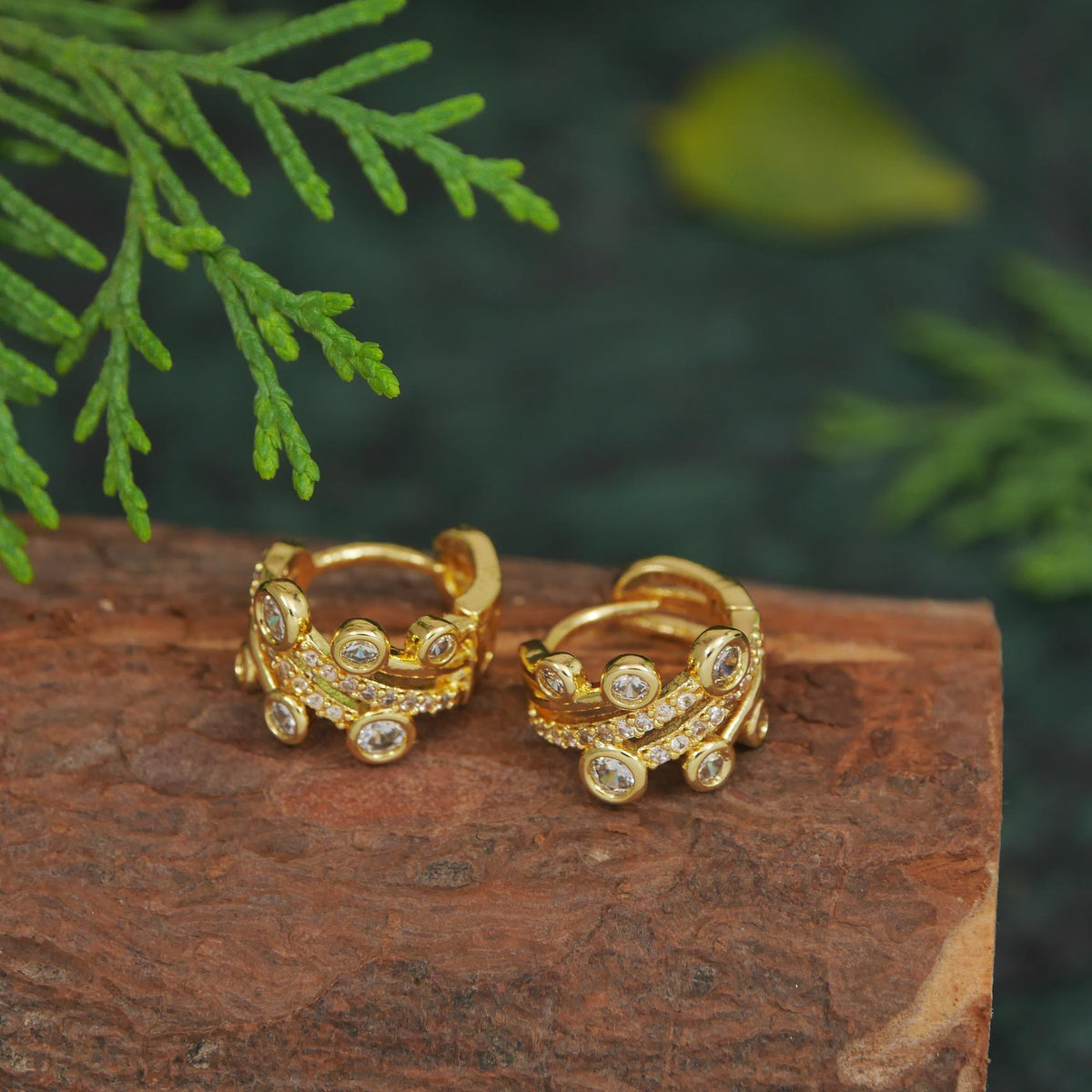 Korean Gold/Silver hoops   Earring