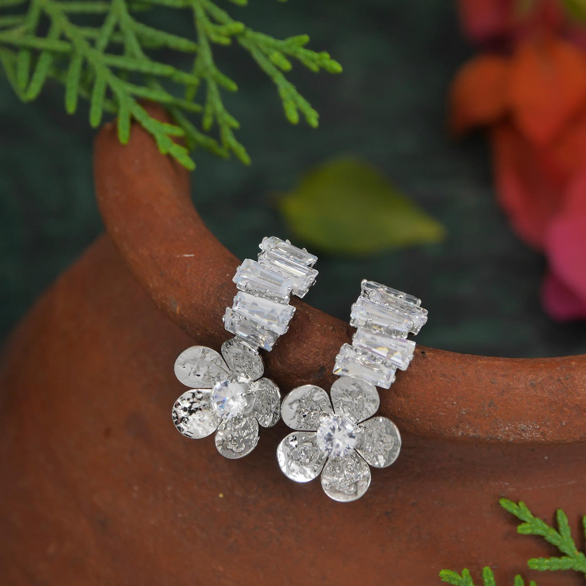 Korean Gold/ Silver Plated stud Earring