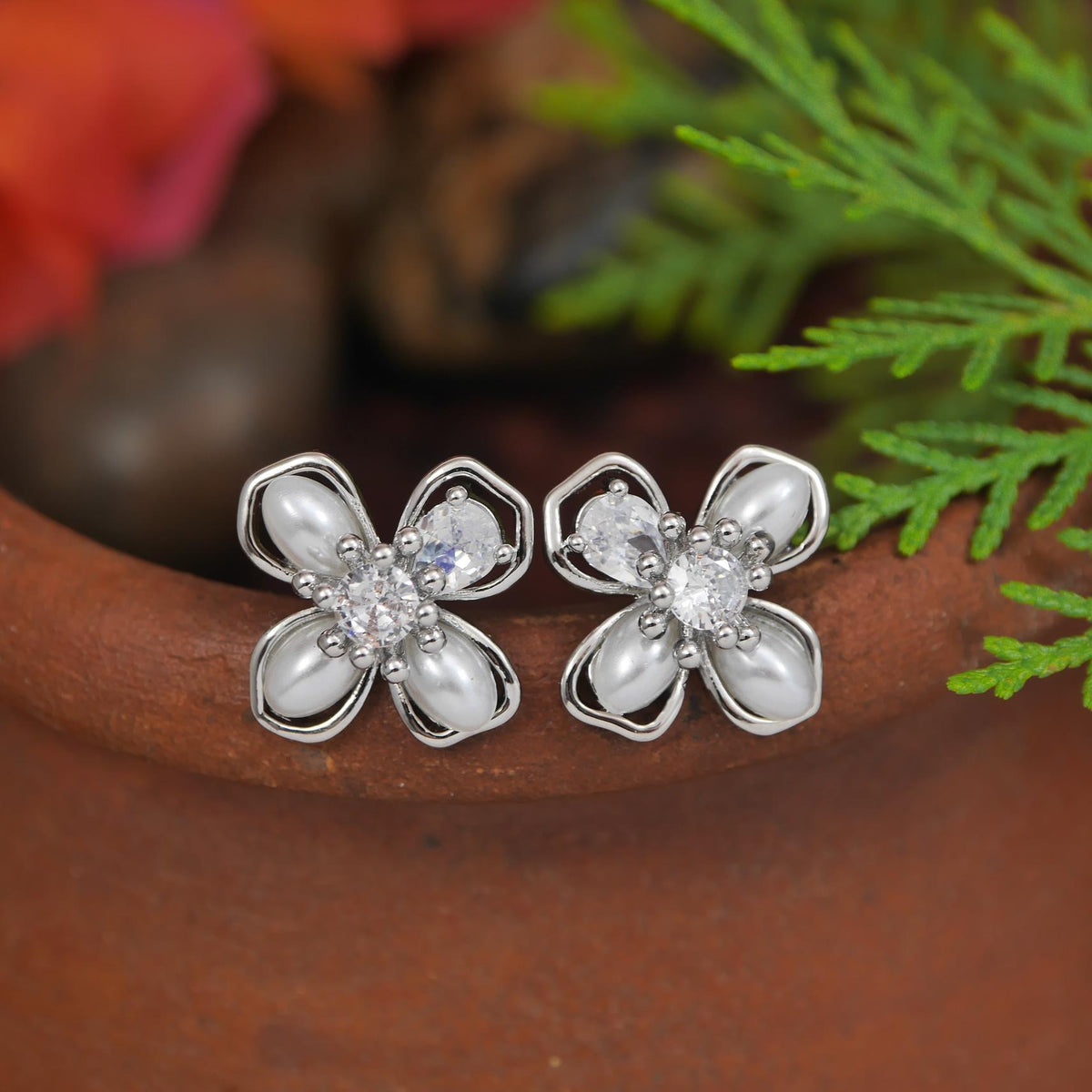 Korean Gold/ Silver Plated stud Earring