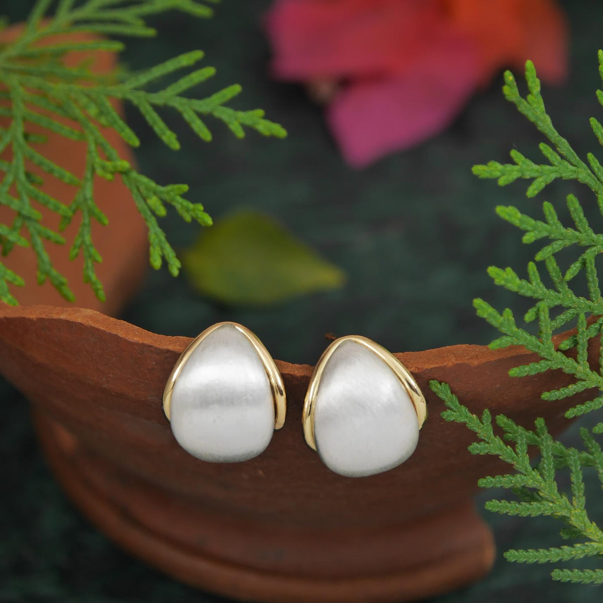 Korean Gold/ Silver Plated stud Earring