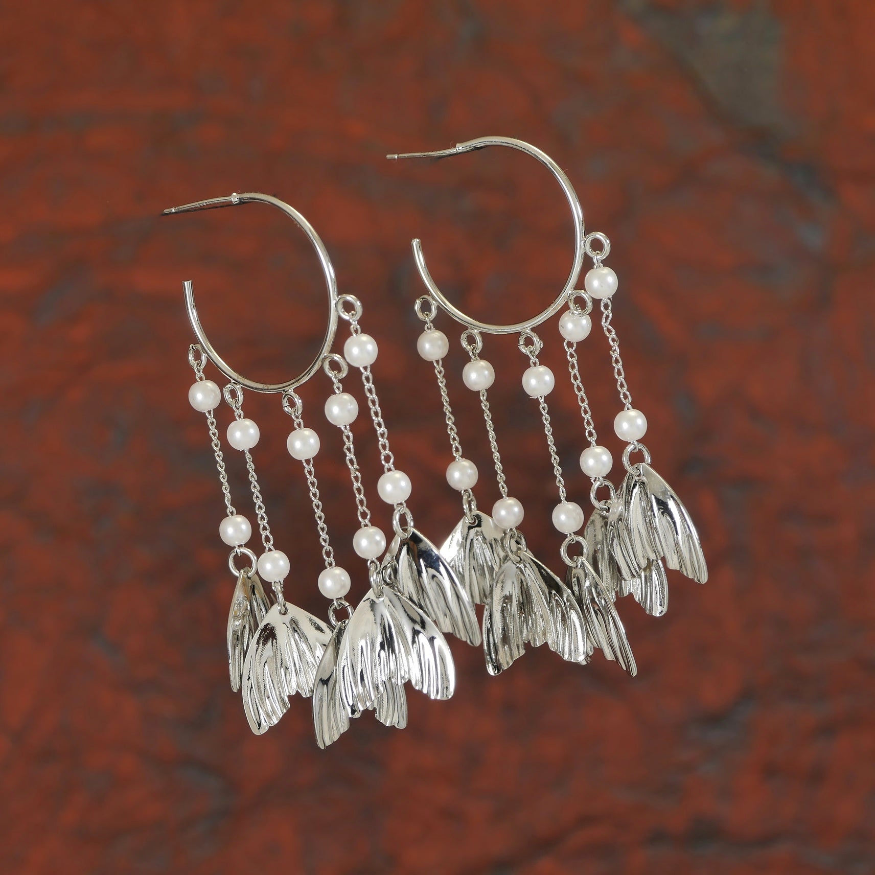 Korean Gold/ Silver Plated Hoops Earrings