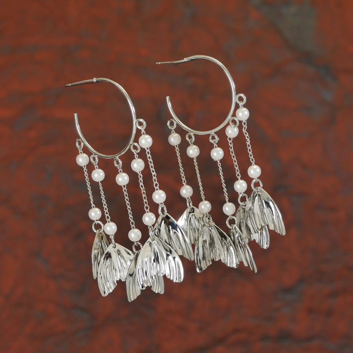 Korean Gold/ Silver Plated Hoops Earrings