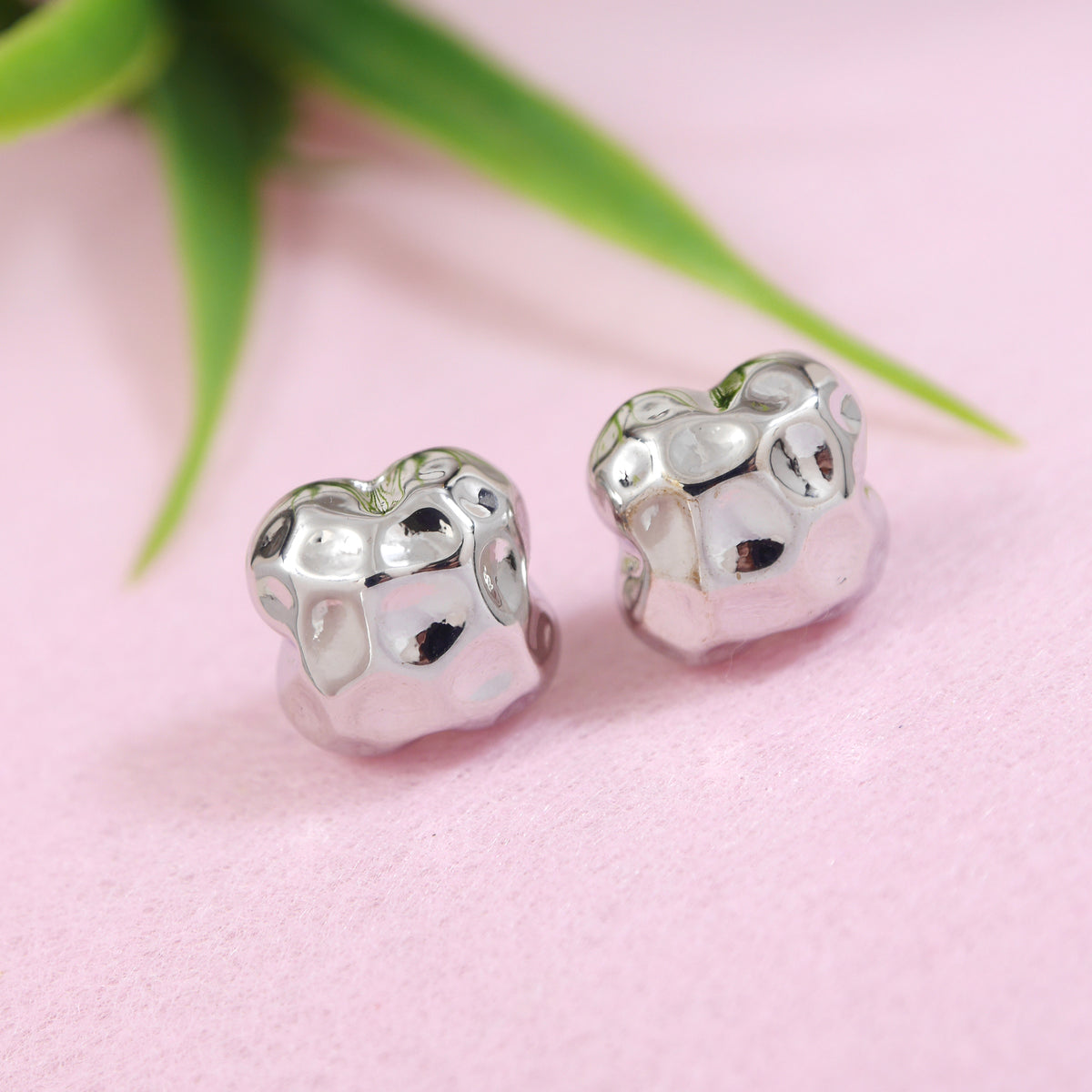 Korean Gold/ Silver Plated Stud Earring