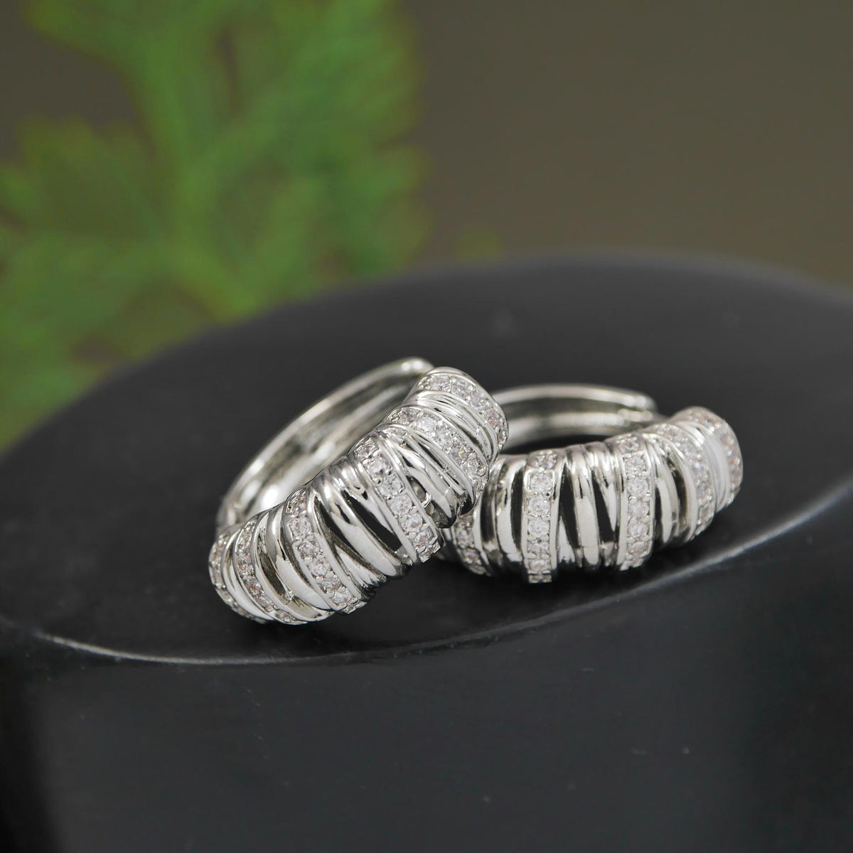 Korean Gold/ Silver Plated hoops Earring