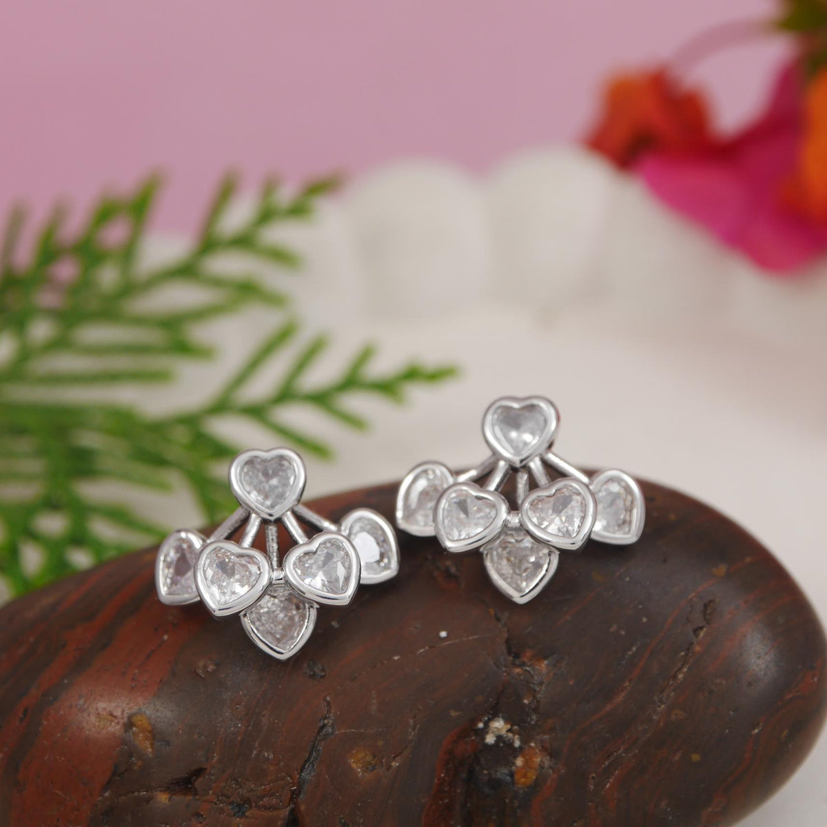 Korean Gold/ Silver Plated Stud Earring