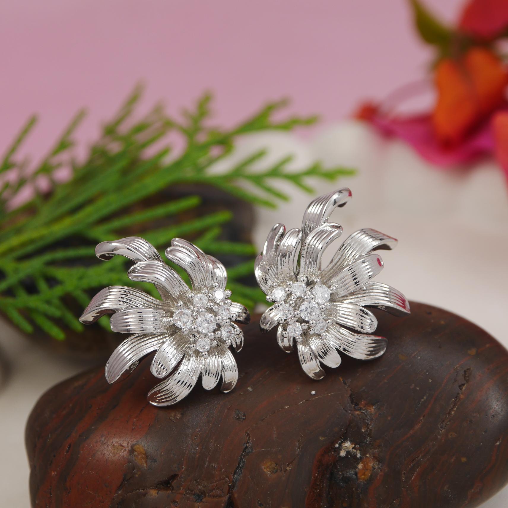 Korean Gold/ Silver Plated stud Earring