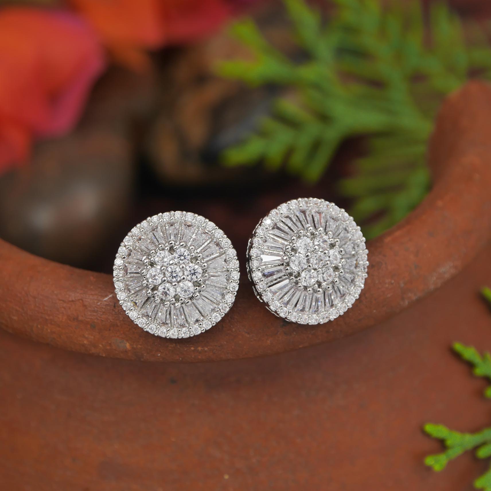 Korean Gold/ Silver Plated stud Earring