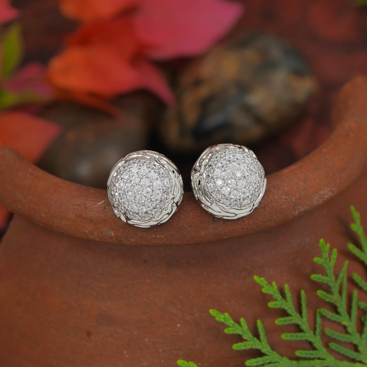 Korean Gold/ Silver Plated stud Earring