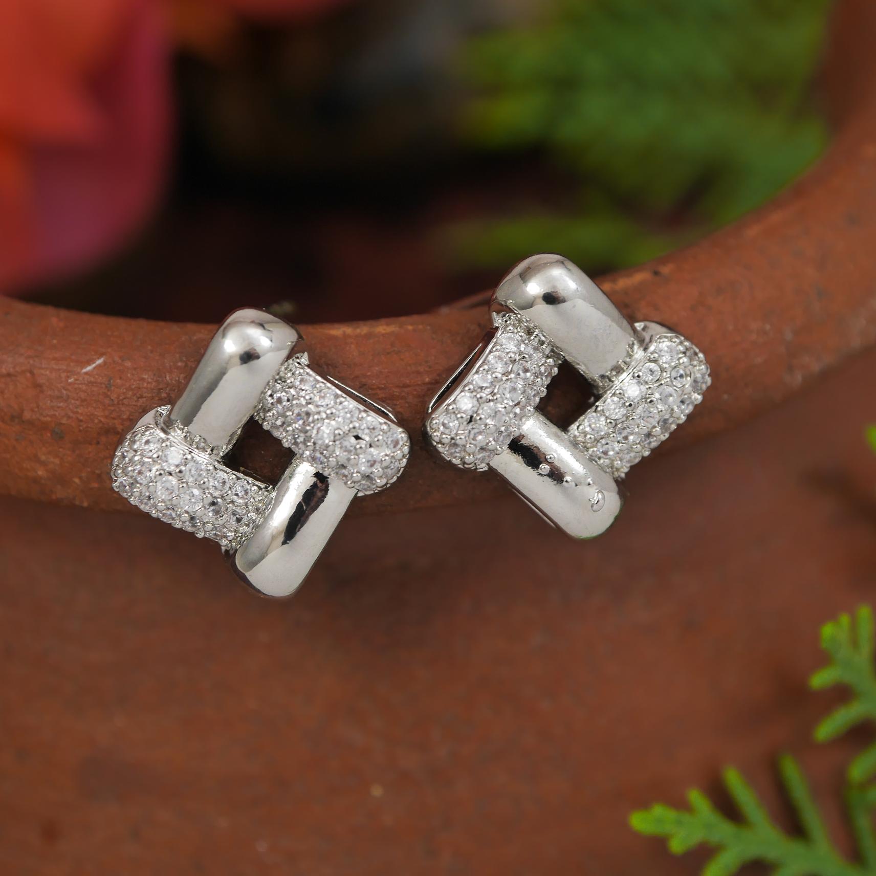 Korean Gold/ Silver Plated stud Earring