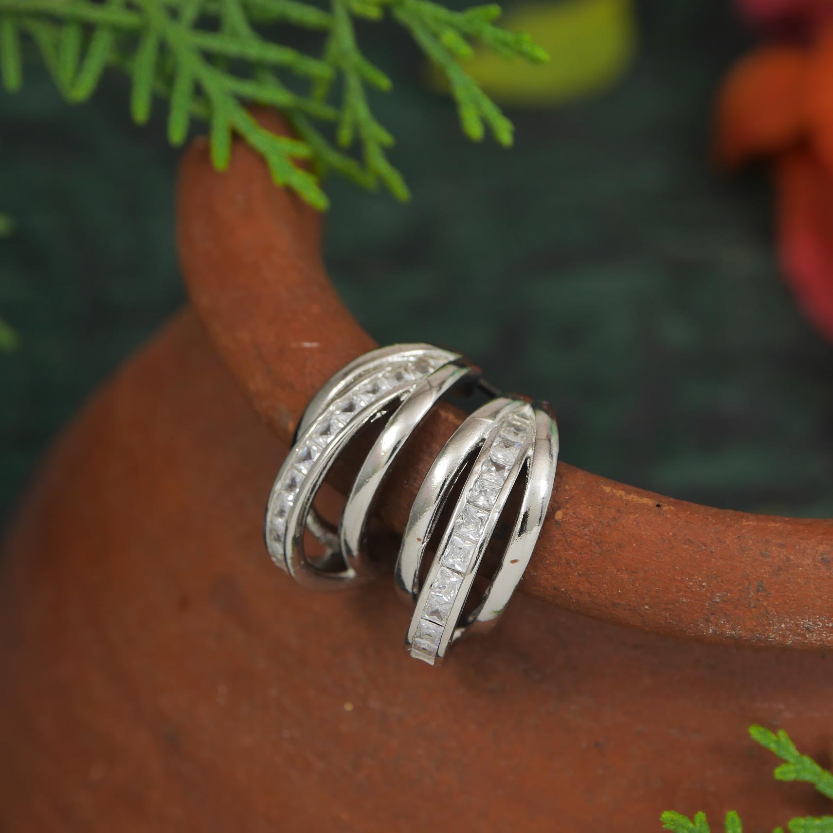 Korean Gold/ Silver Plated stud Earring