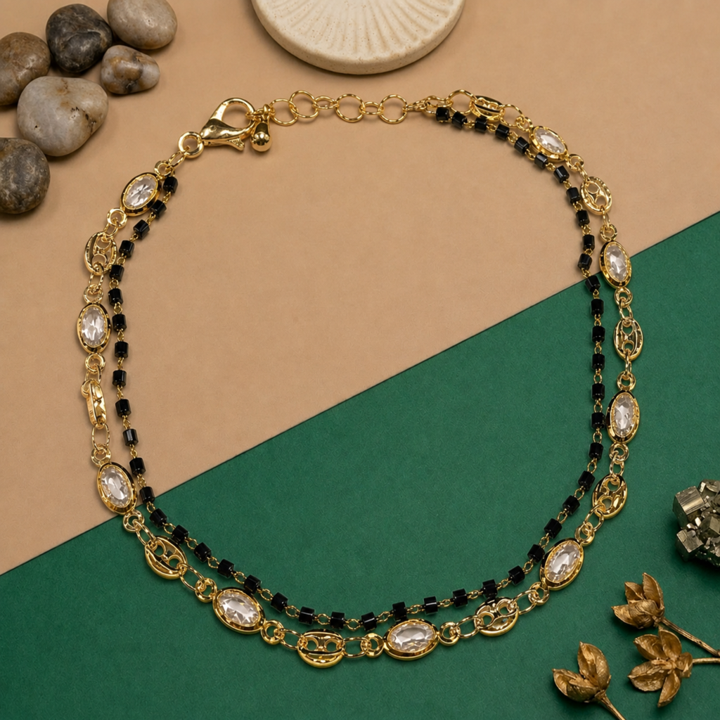 Devotion Double-Layered Mangalsutra Bracelet