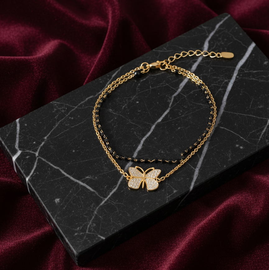 Devotion Double-Layered Mangalsutra Bracelet