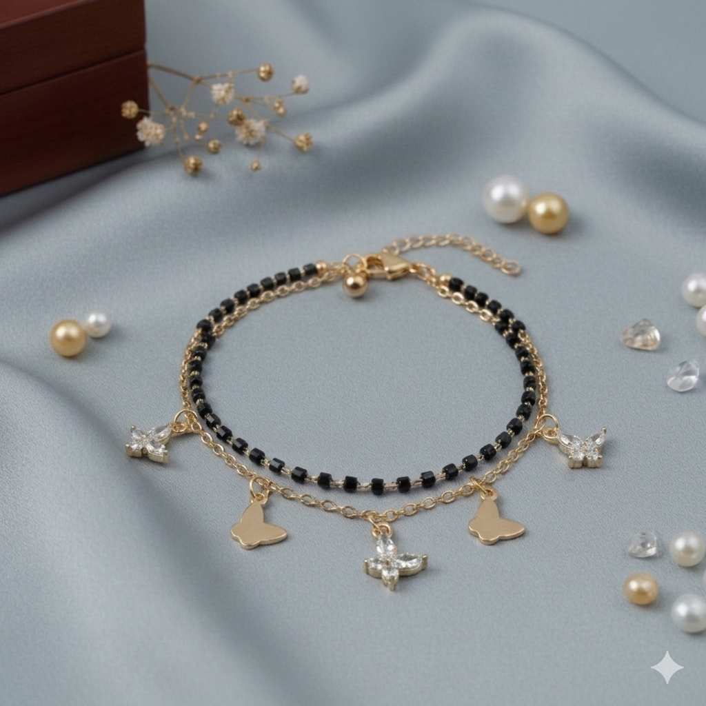 Devotion Double-Layered Mangalsutra Bracelet