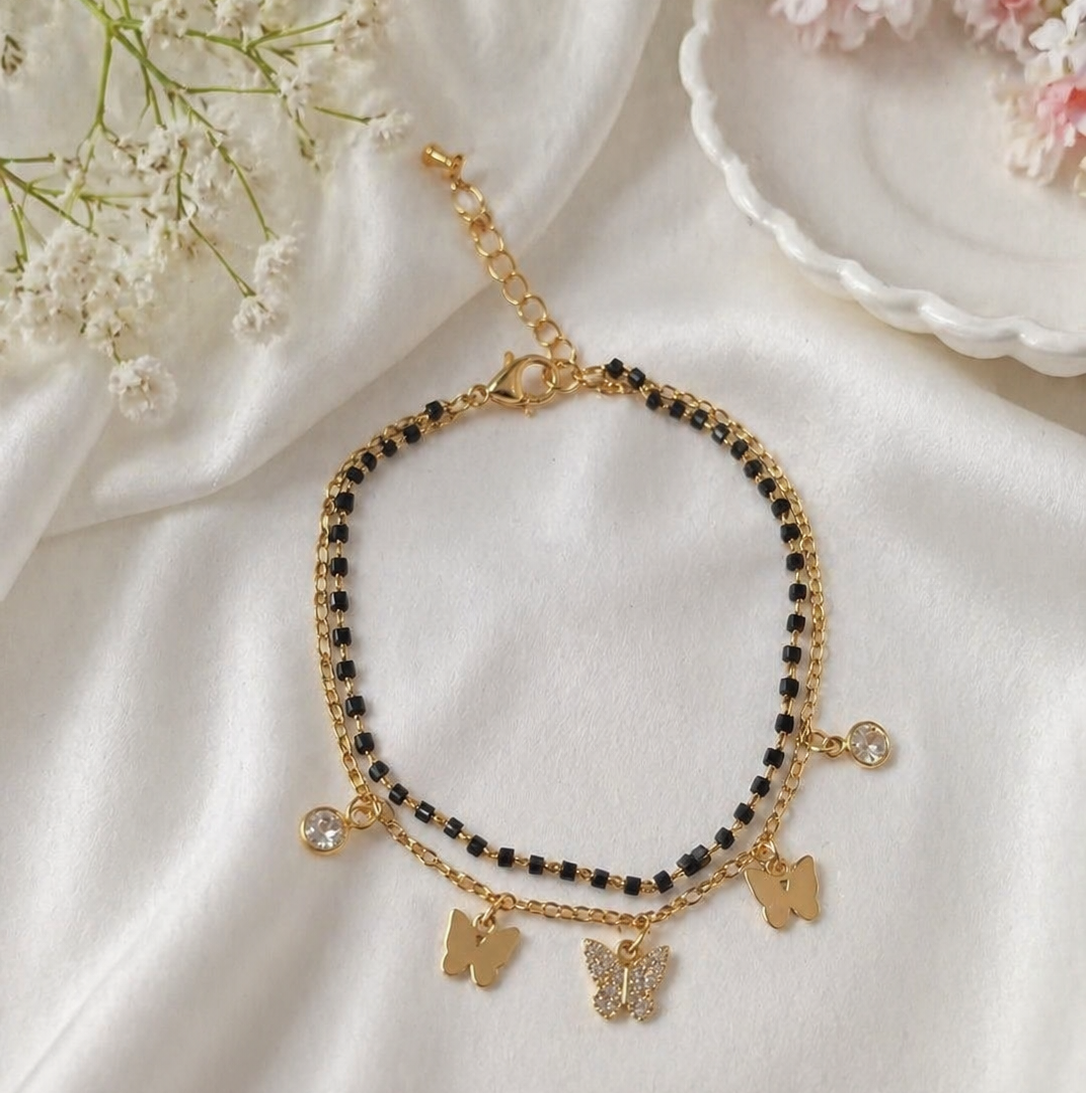 Devotion Double-Layered Mangalsutra Bracelet