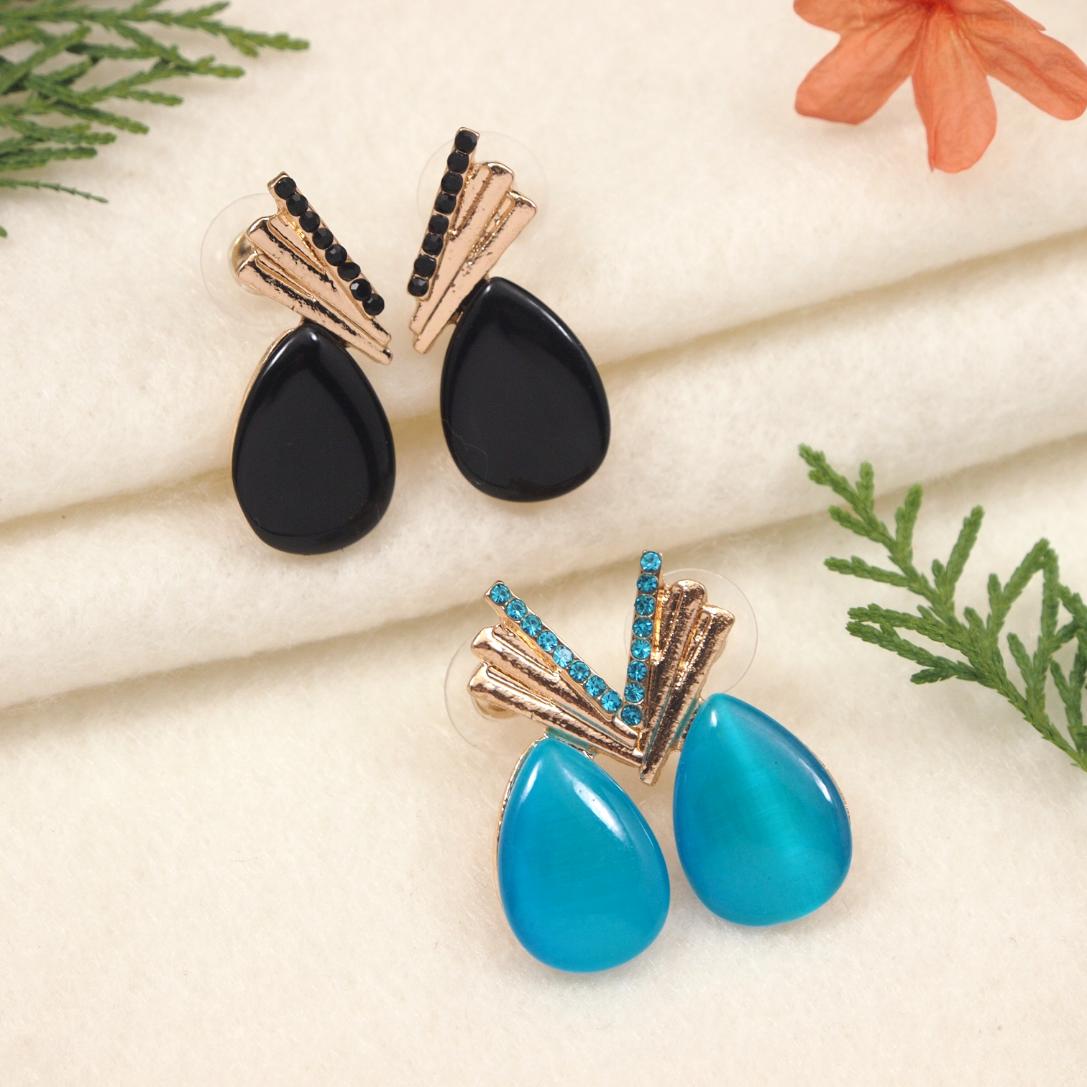 Gold Plated Western Earring ( pack of 6 )