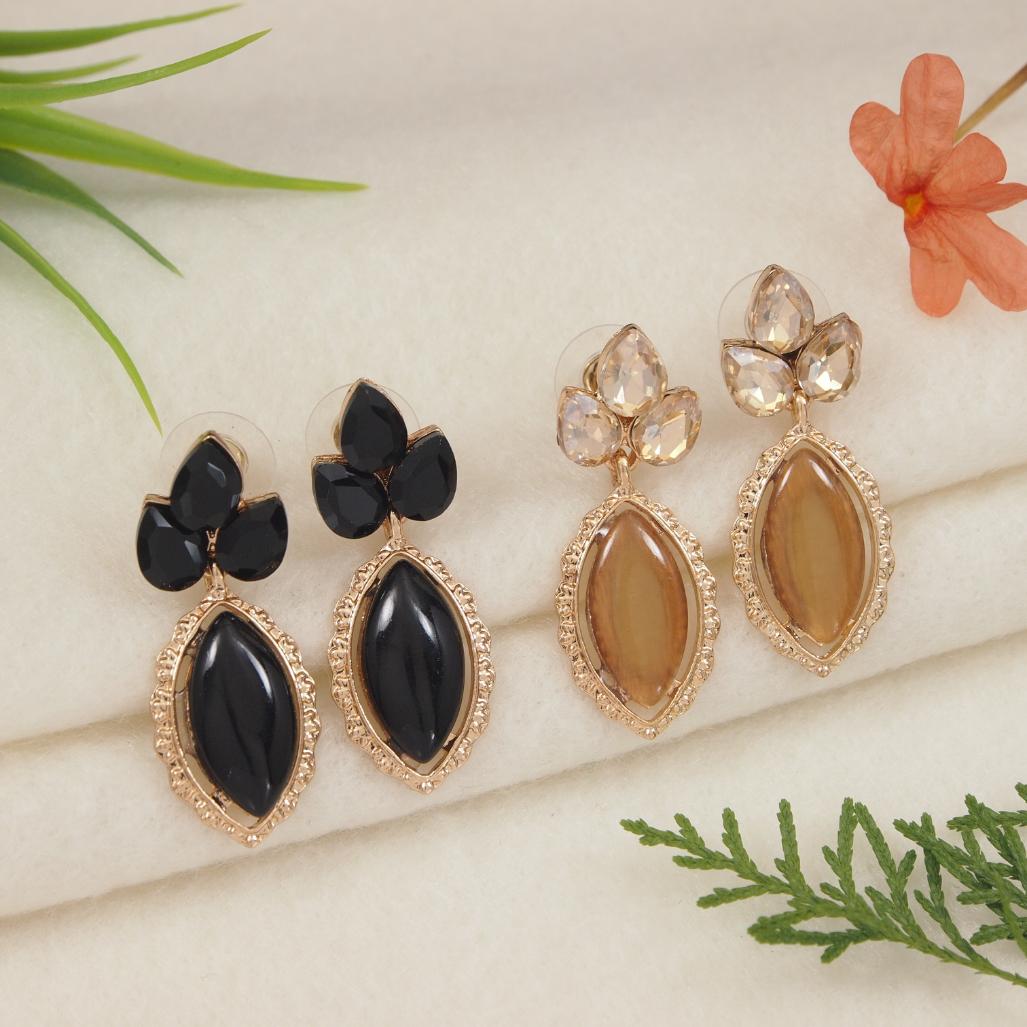 Gold Plated Western Earring ( pack of 6 )