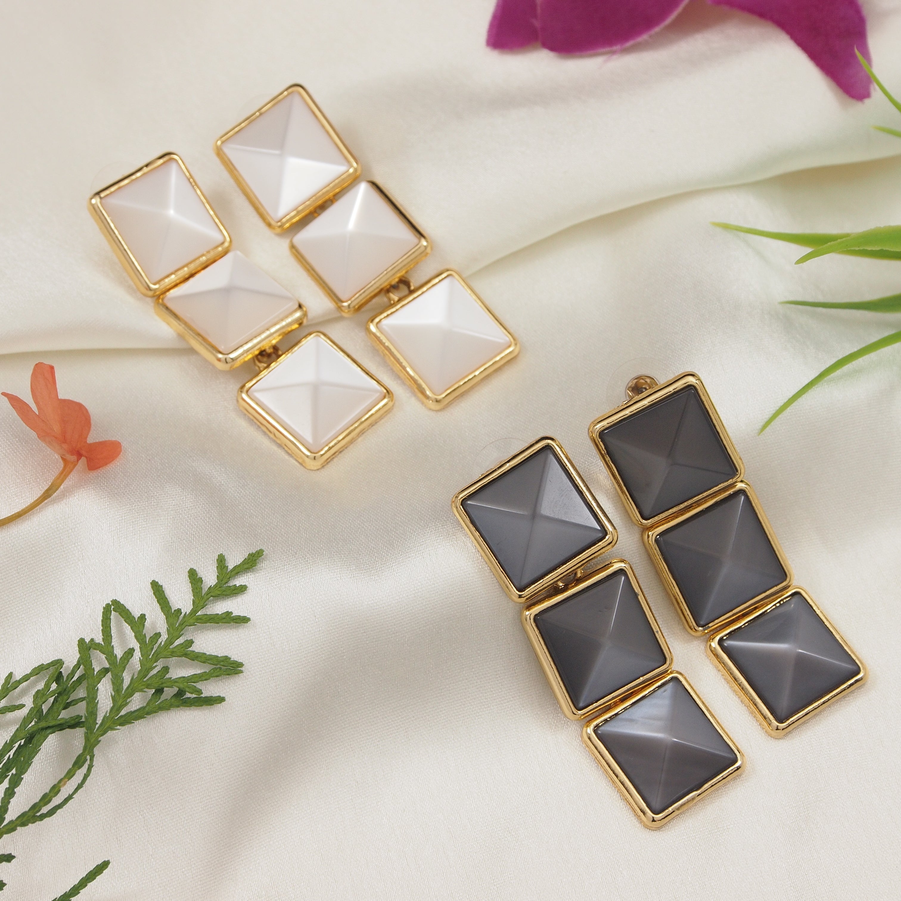 Gold Plated Western Earring ( pack of 4 )