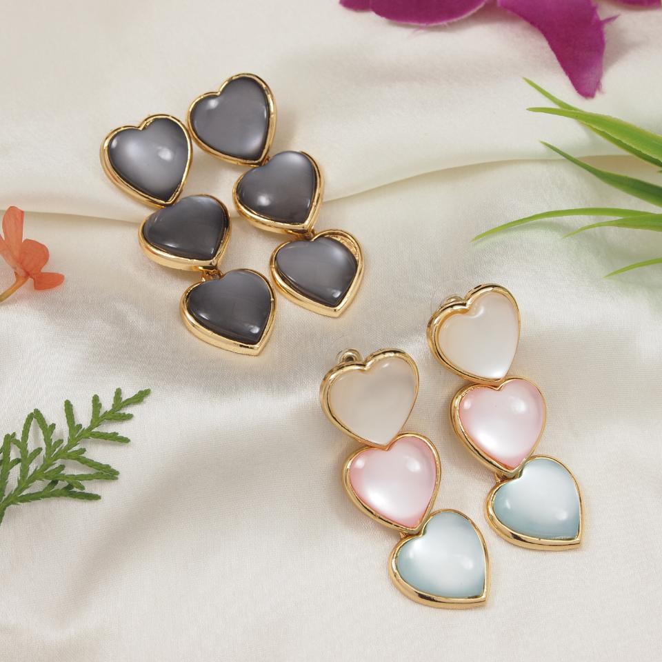 Gold Plated Western Earring ( pack of 4 )