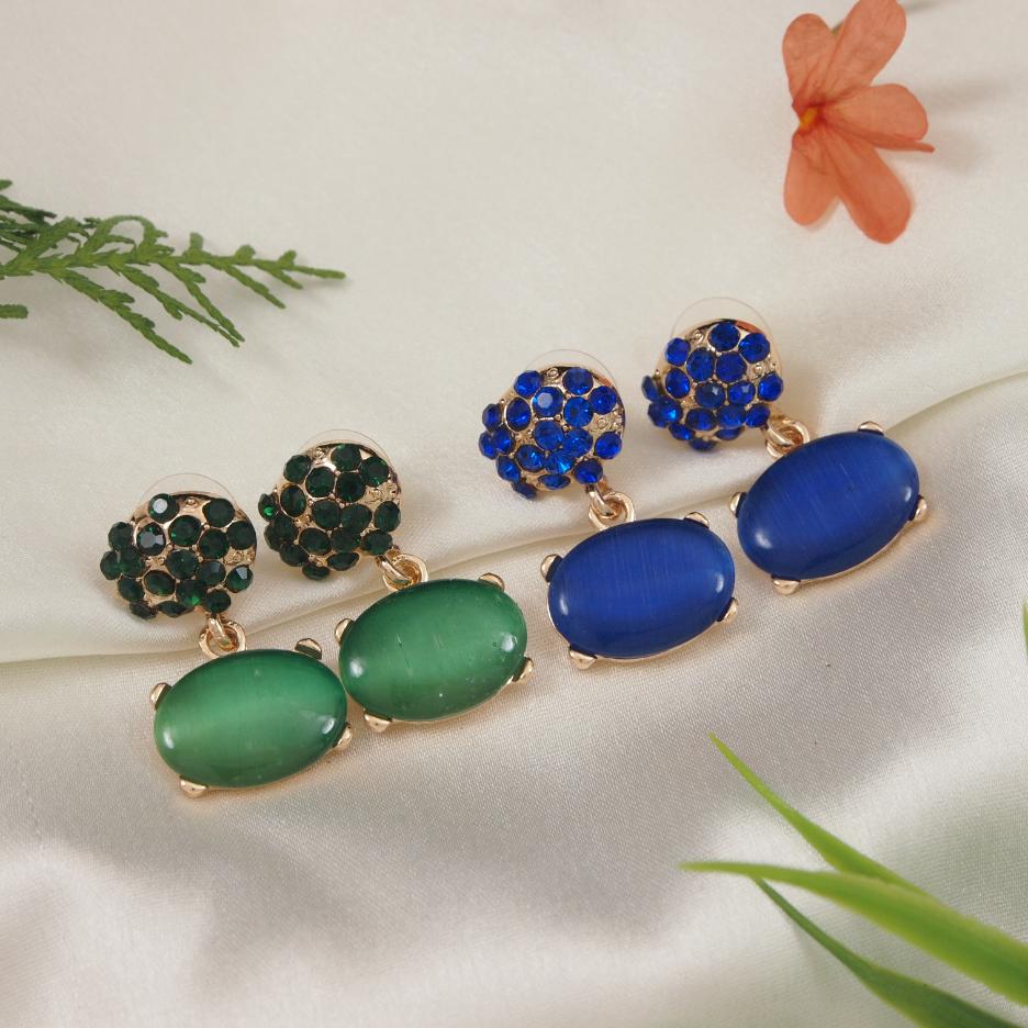 Gold Plated Western Earring ( pack of 6 )