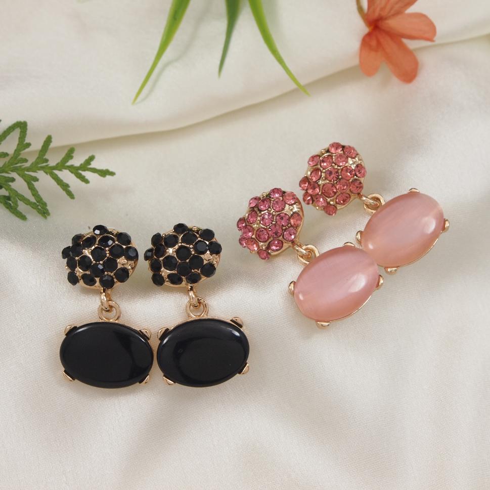 Gold Plated Western Earring ( pack of 6 )
