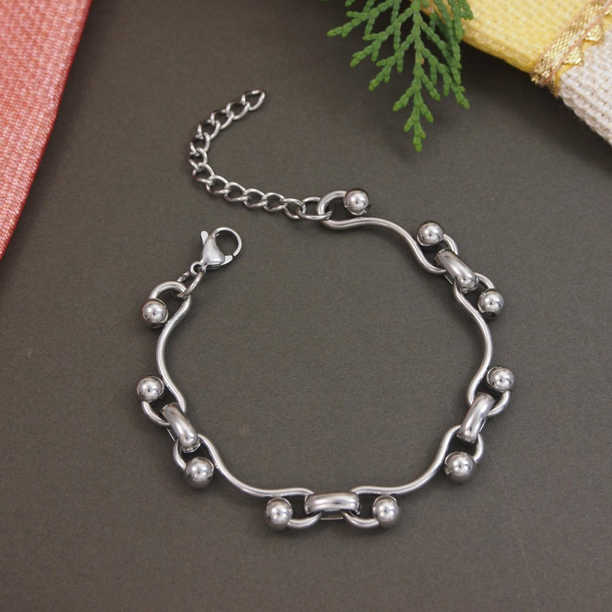 Stainless Steel SILVER   Bracelet