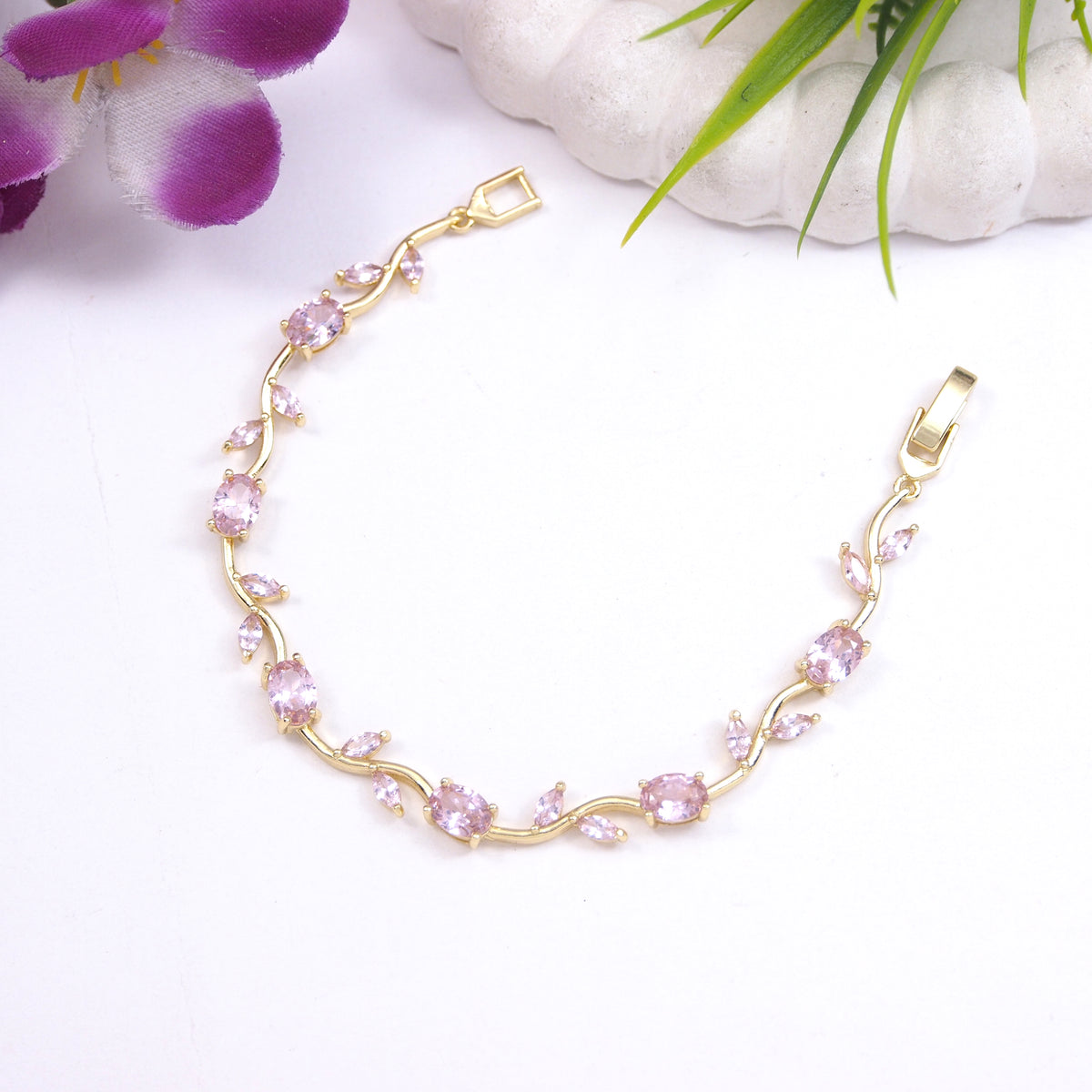 Tulip Stainless Steel Bracelet(PACK OF 3)
