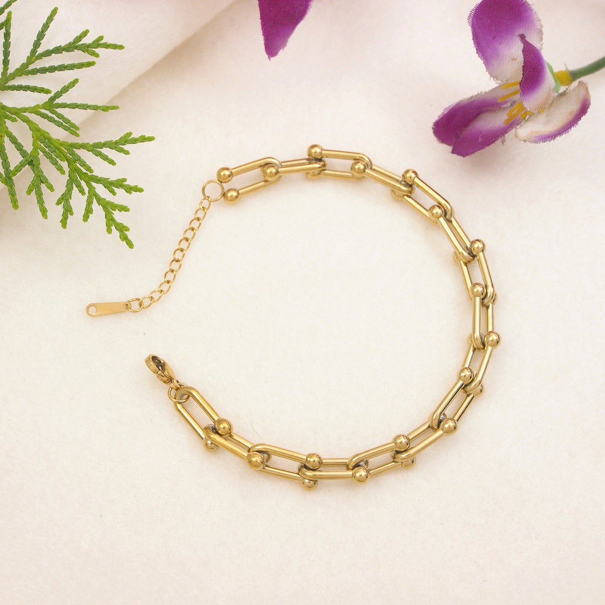 Stainless Steel Bracelet ( pack of 3 )