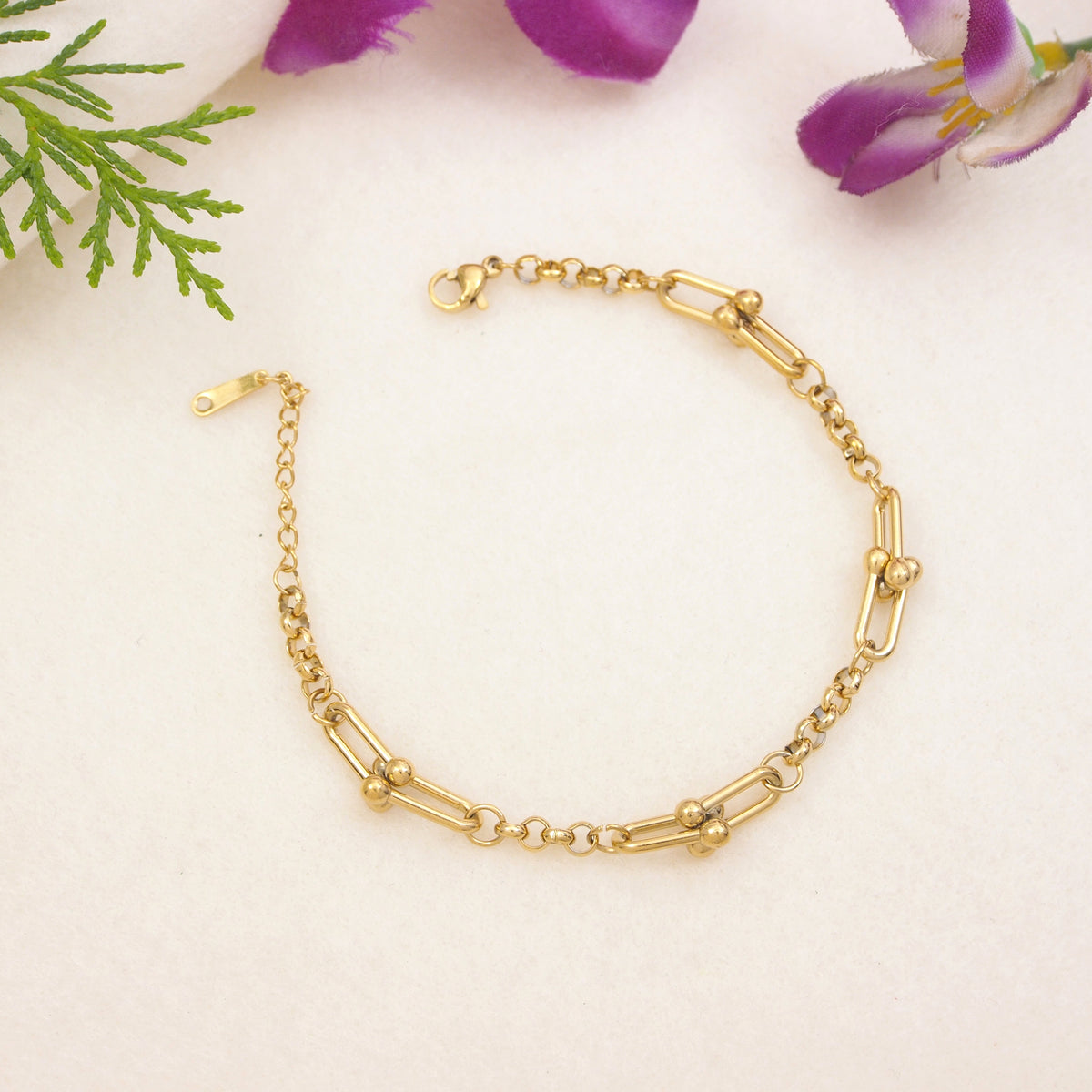 Stainless Steel Bracelet ( pack of 3 )
