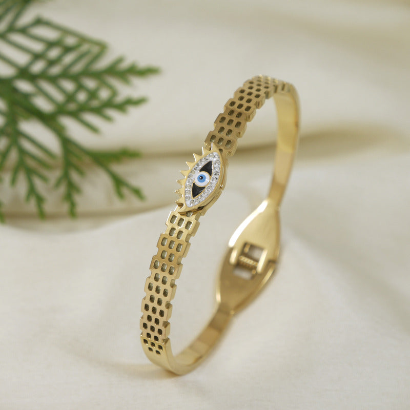 Stainless Steel Evil eye kada