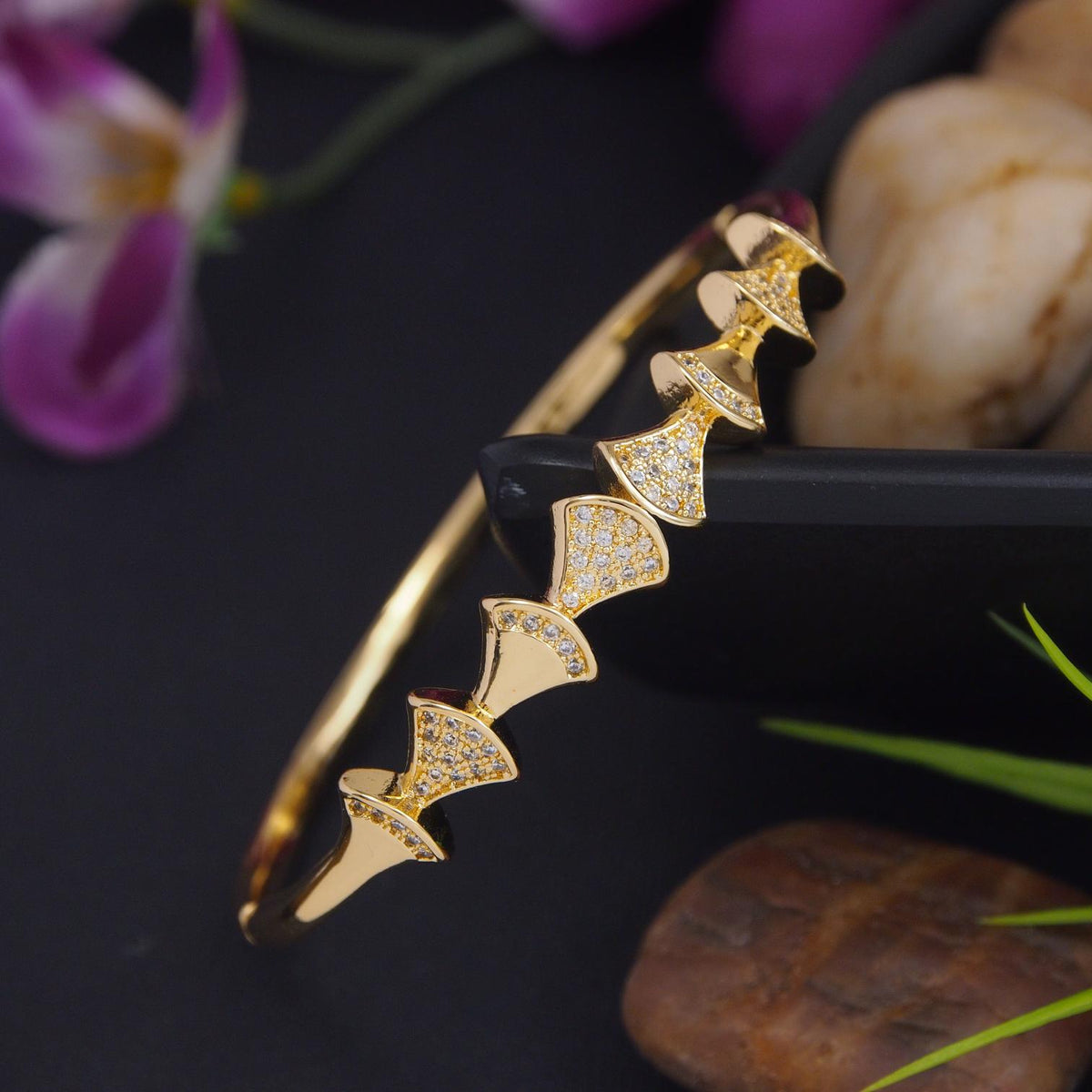 Stainless Steel  kada ( PACK OF 3 )
