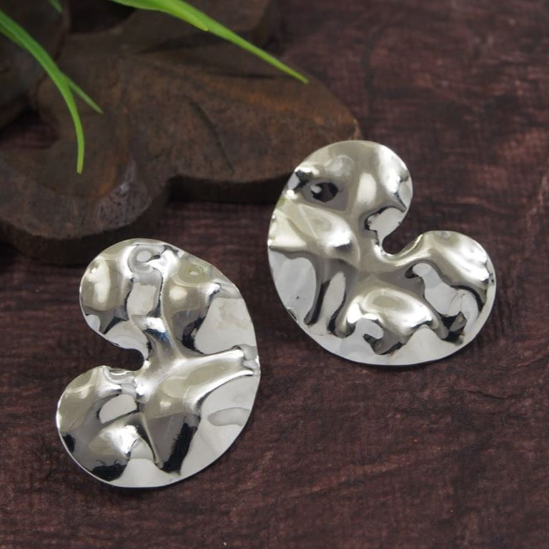 Gold/silver Plated Heart Design  Stud Western Earring