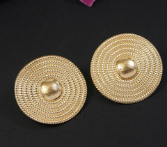 Gold/Silver Plated Hat Design Stud Western Earring -  WER 4722