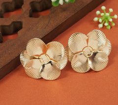 Gold/Silver Plated Spring Mini Flower Stud Western Earring.-  WER 4731