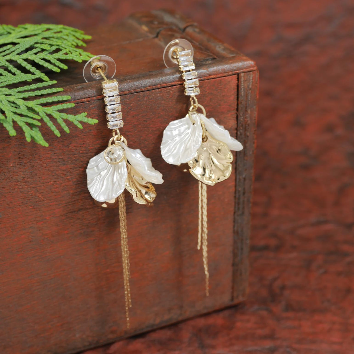 Gold Plated Dangler Western Earring