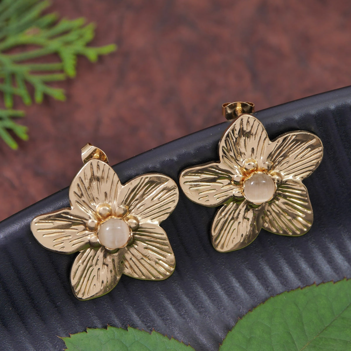 Floral Western Earring