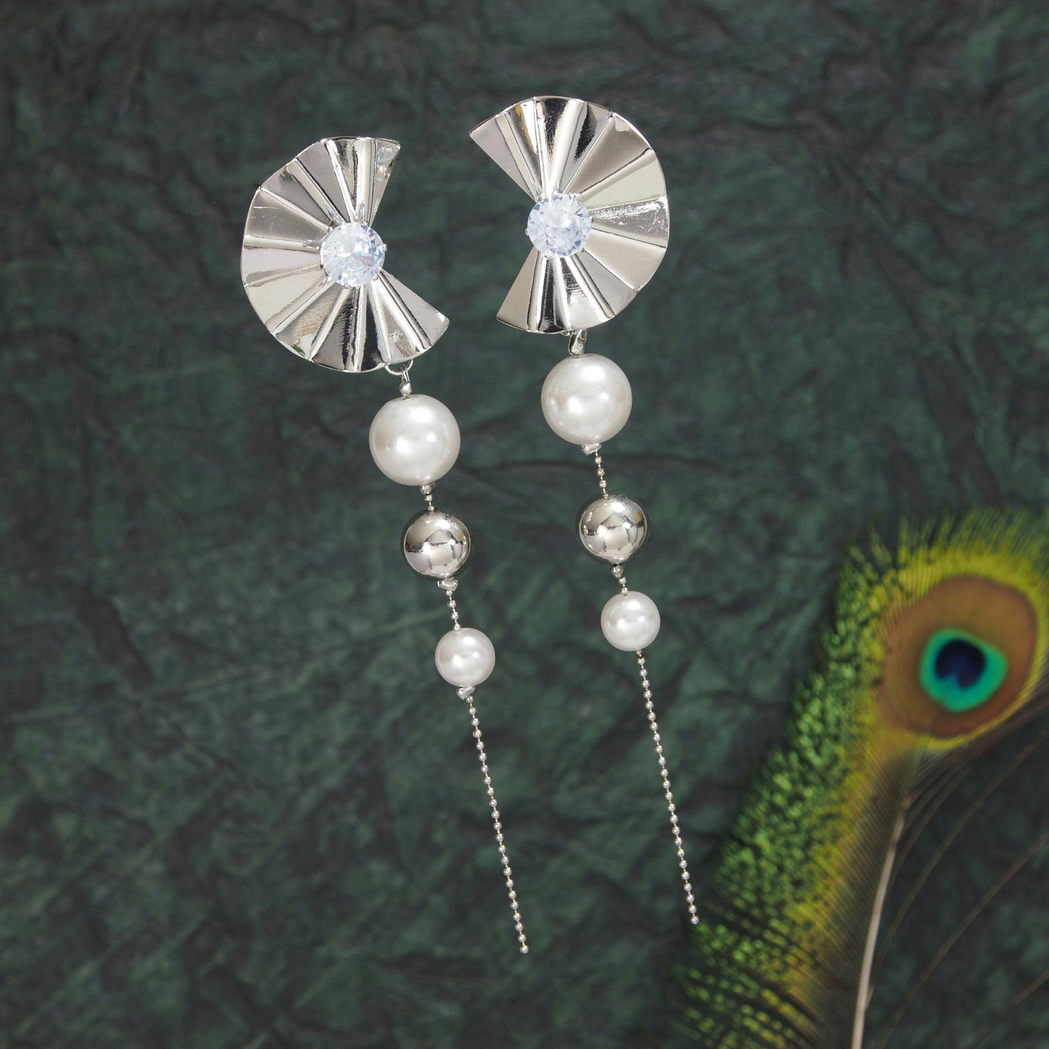 Gold/Silver Western Earring